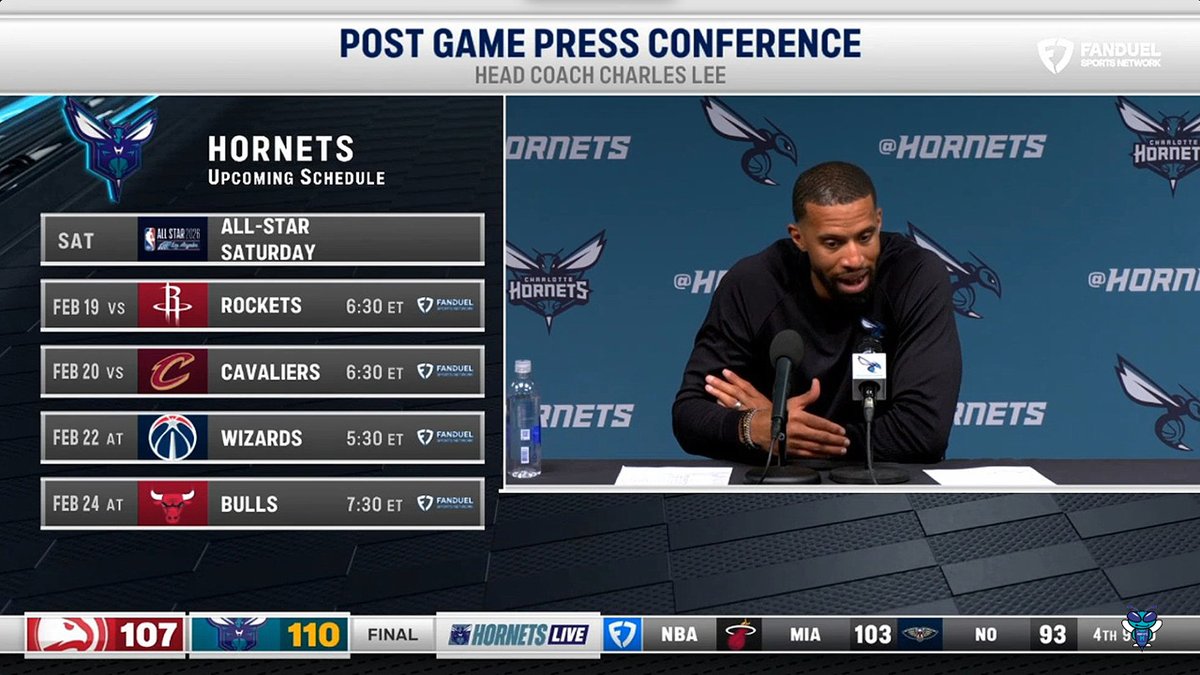 🎙️ Charles Lee: "Huge resolve from this team." "It shows the commitment to togetherness, because I see a lot of times those guys who could be competing for minutes are talking to one another about how they can help not get in foul trouble or how they can be in a better position." "Even for (Xavier Tillman) to come in today and play his 1:12—because we wanted to be in a certain defense—and he's still trying to figure it out, but the guys are talking him through how he can be effective out there." "It's a mindset that the group is developing, and they understand how much they need each other, how much we need them to come in and impact the game in a lot of different ways. So, proud of them."