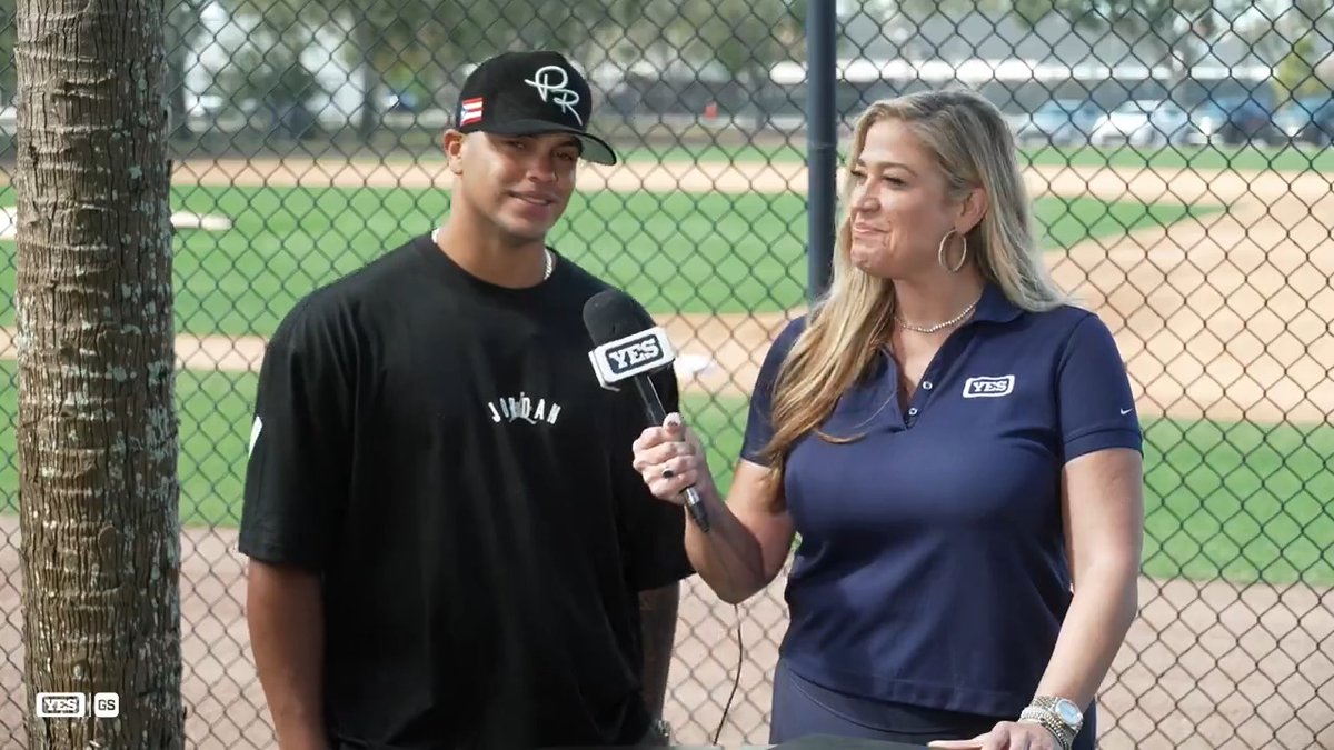 As Yankees pitchers and catchers reported to Spring Training on Wednesday, Meredith Marakovits caught up with Fernando Cruz, who we’re…bullish on… in 2026! 😊