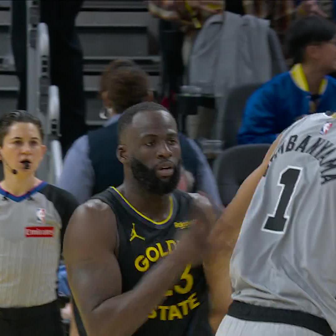 Draymond vs. Wemby 🍿