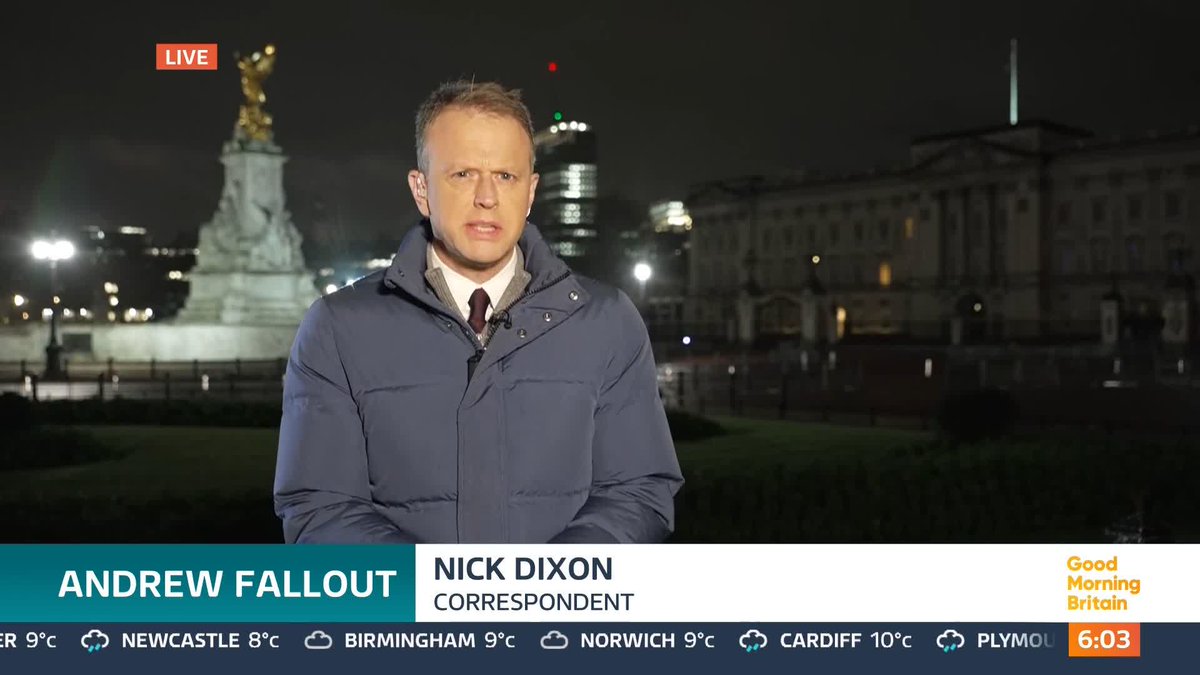 Reports this morning claim the late Queen lent the-then Prince Andrew £7 million, so he could pay off his sex abuse accuser, Virginia Giuffre, and stop her taking him to court. Nick Dixon has the latest.