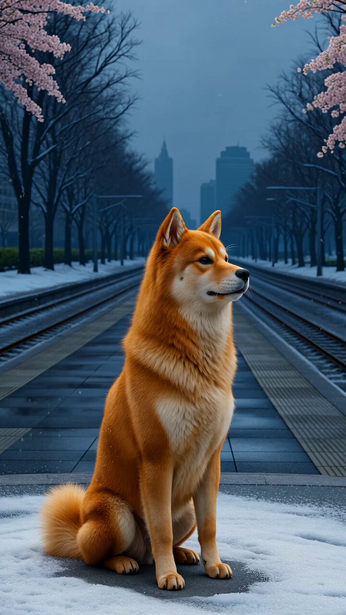 Imagine being Hachiko: ears tuned to a train whistle that never brings him home again. Yet day after day, through snow, silence, and years, you wait, heart steady, tail still hopeful. Loyalty not as a chain, but as a quiet eternal promise. True love never checks the clock.