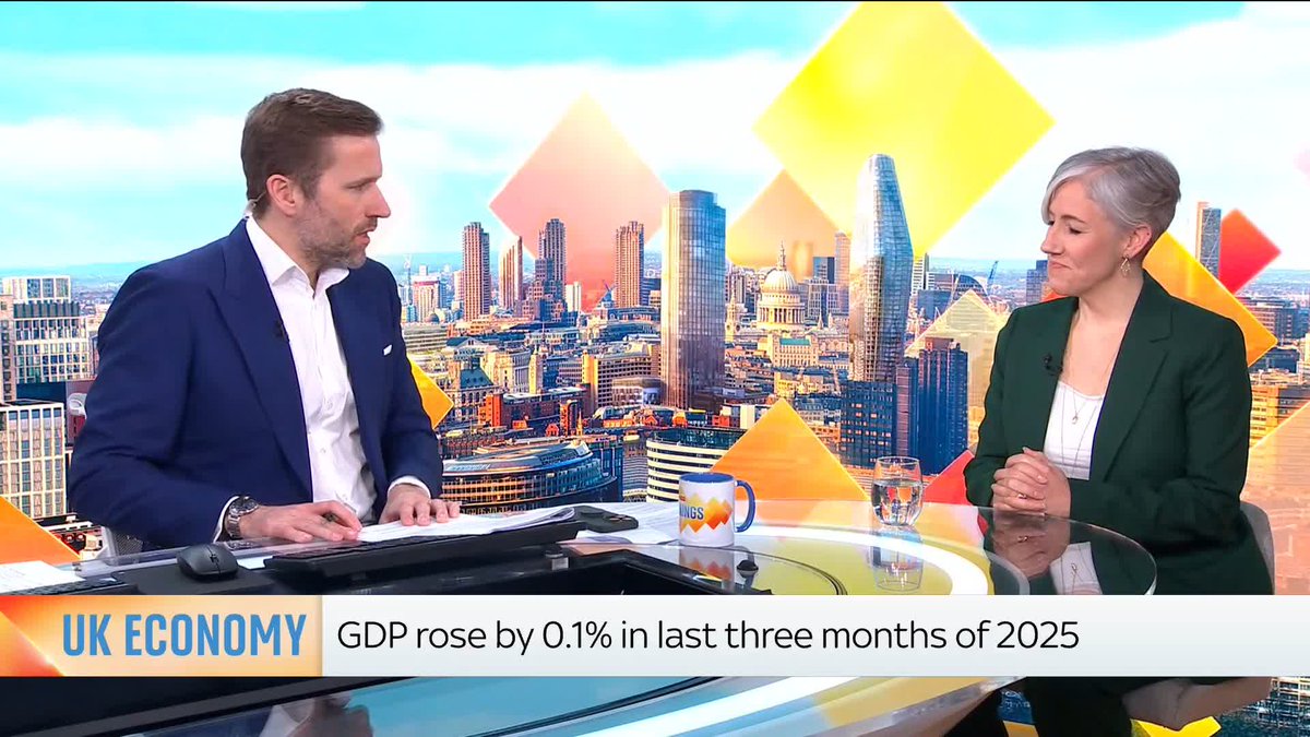 🗣️ "Growth has effectively flatlined in the country, and it is having a huge impact on our society." Deputy leader for the Lib Dems Daisy Cooper MP 🔶 reacts to the latest GDP figures and tells Wilfred Frost about the party's plan to replace the Treasury ⬇️