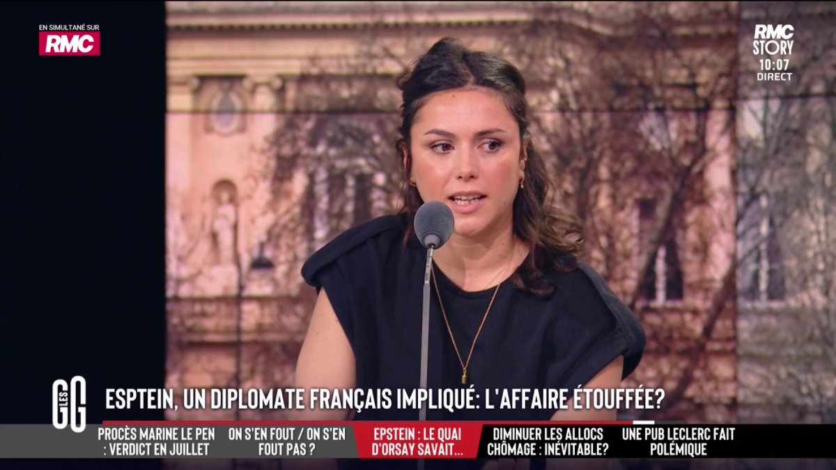 ❌ Epstein : un diplomate français cité… le Quai d’Orsay a-t-il étouffé l’affaire ? 🗣️ Laura Warton Martinez : "Certains politiques, certains magistrats couvrent des réseaux de pédocriminalité. Si tu te tais, c'est que tu es d'accord avec le principe. Qui ne dit mot consent." #GGRMC