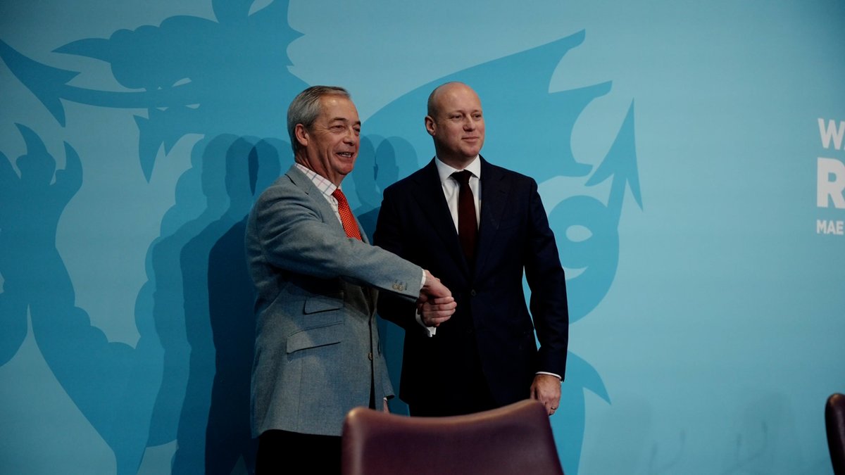 This time last week we proudly announced Dan Thomas as our new leader in Wales. Wales is broken. Wales needs Reform. 🏴󠁧󠁢󠁷󠁬󠁳󠁿