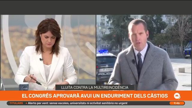 Marc Buch, alcalde de Calella, sobre la llei de multireincidència: "Quan vam posar-ho sobre la taula se'ns va dir de tot, però celebrem que el sentit comú i la lògica s'acabin imposant." #Matins3Cat
