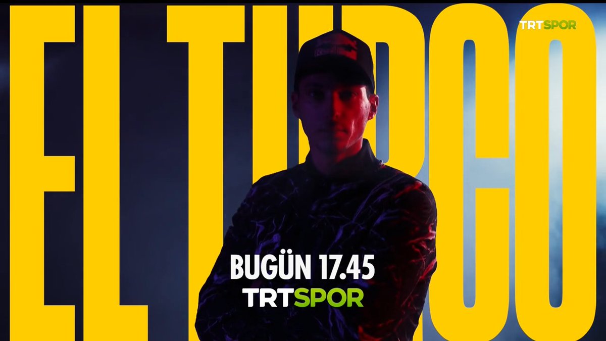 🎬 𝐄𝐋 𝐓𝐔𝐑𝐂𝐎: Toprak Razgatlıoğlu 🎬 📆 Bugün, 🕕 17.45 📺 TRT Spor