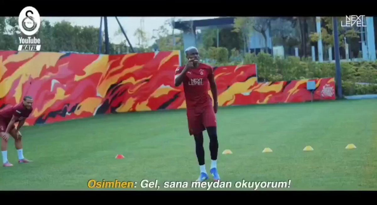 Galatasaray yönetimine çağrımızdır. Victor Osimhen ve Gabriel Sara'nın daha çok içeriklerini bekliyoruz 😅😂