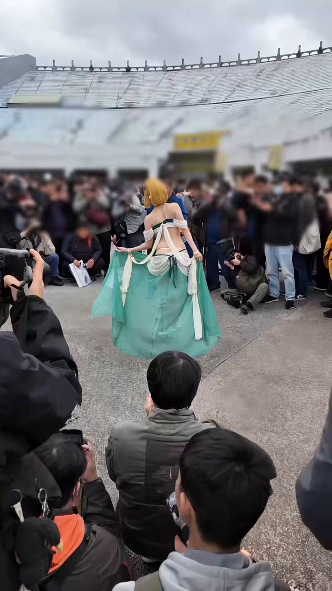 台湾楽しかったなぁ😭 寂しいなあ… 本來還有點擔心在台灣，薩爾達公主的 Cosplay 會不會有人氣， 沒想到比想像中還受歡迎，現場甚至出現了圍拍的情況，真的嚇了一跳😳💕 還有很多人稱讚我「像本尊一樣漂亮」，真的好開心✨️ #台湾FF #FF46