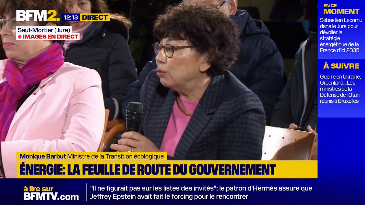 "Nous voulons qu'en 2026 une voiture sur 3 achetée soit une voiture électrique", déclare la ministre de la Transition écologique