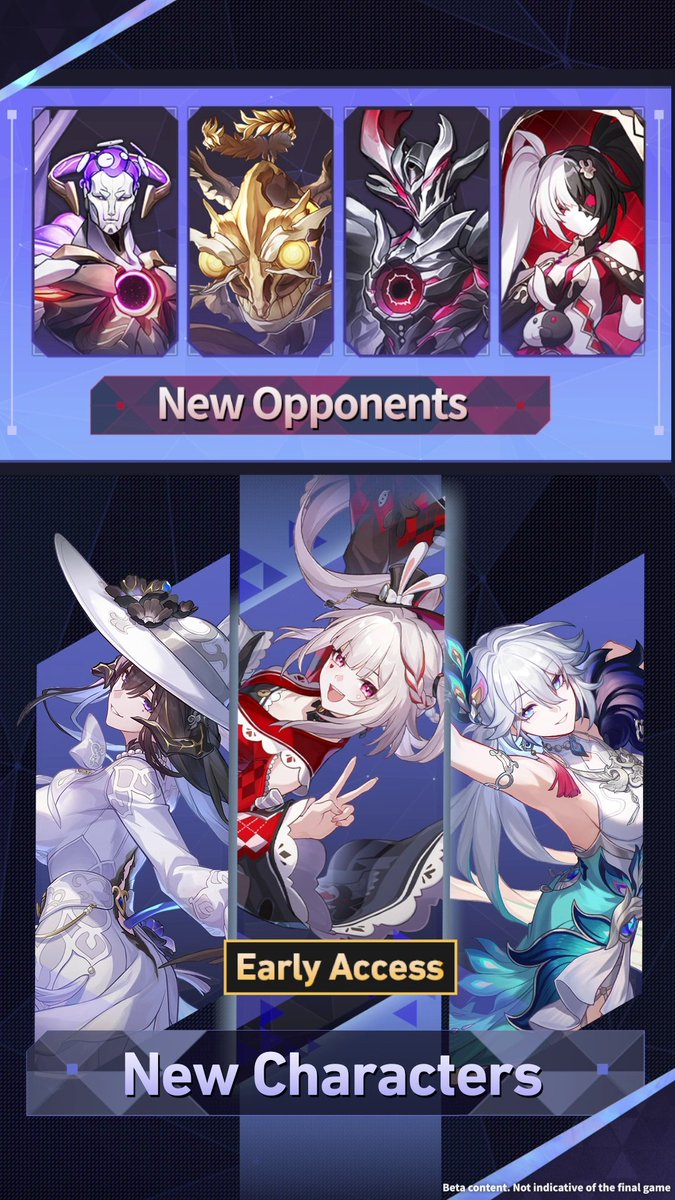 Currency Wars Frontline Report — New Employees Join the Battle Max rank difficulty increased, rewards expanded. Numerous characters and Bonds enhanced, and 39 Investment Environment and Investment Strategies added. A brand-new Expert Advisor mechanic, and new opponents. Check the official images for more information. #HonkaiStarRail