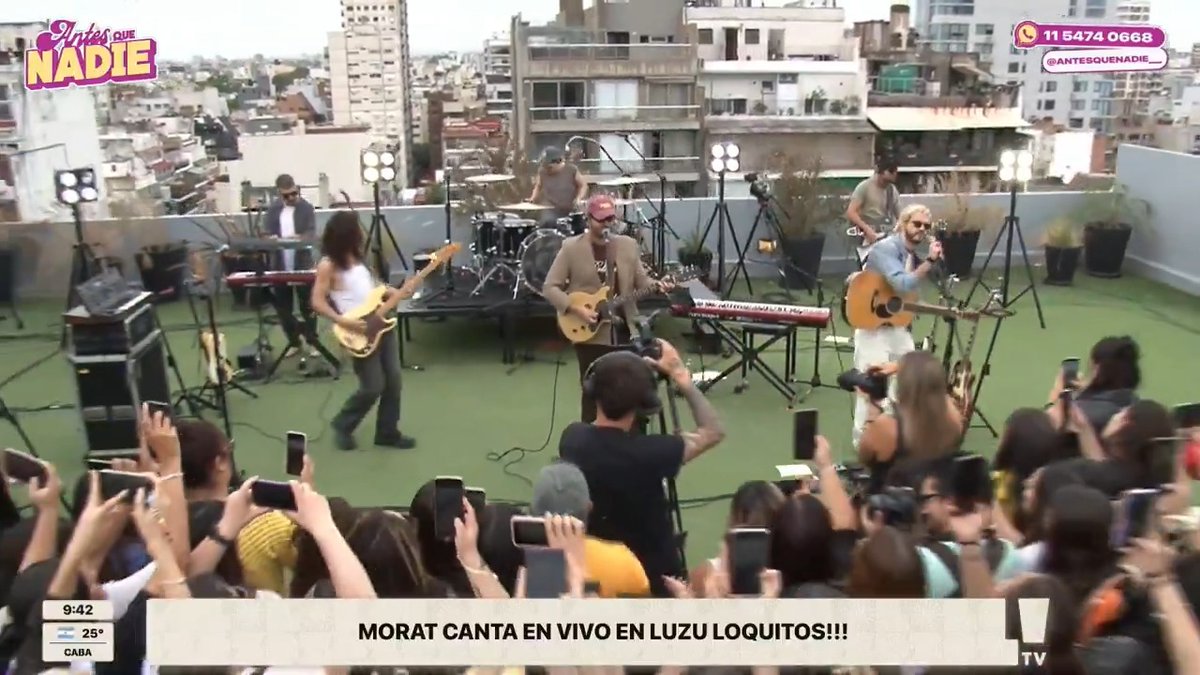 "Morat": Por su presencia en #AntesQueNadie
