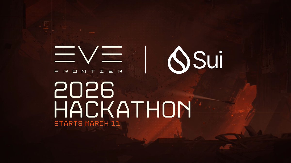 Announcing the Sui × EVE Frontier 2026 Hackathon Build the Future. Mod the Galaxy 🏆 $80,000 USD prize pool Register now: Create mods that extend and interact with EVE Frontier, CCP Games’ in-development space survival universe. From survival tools to experimental emergent systems, shape a living world. 🗓 Timeline · Starts: 11 March · Build: 11–31 March · Community Voting: 1–15 April · Winners: 24 April Join Discord: