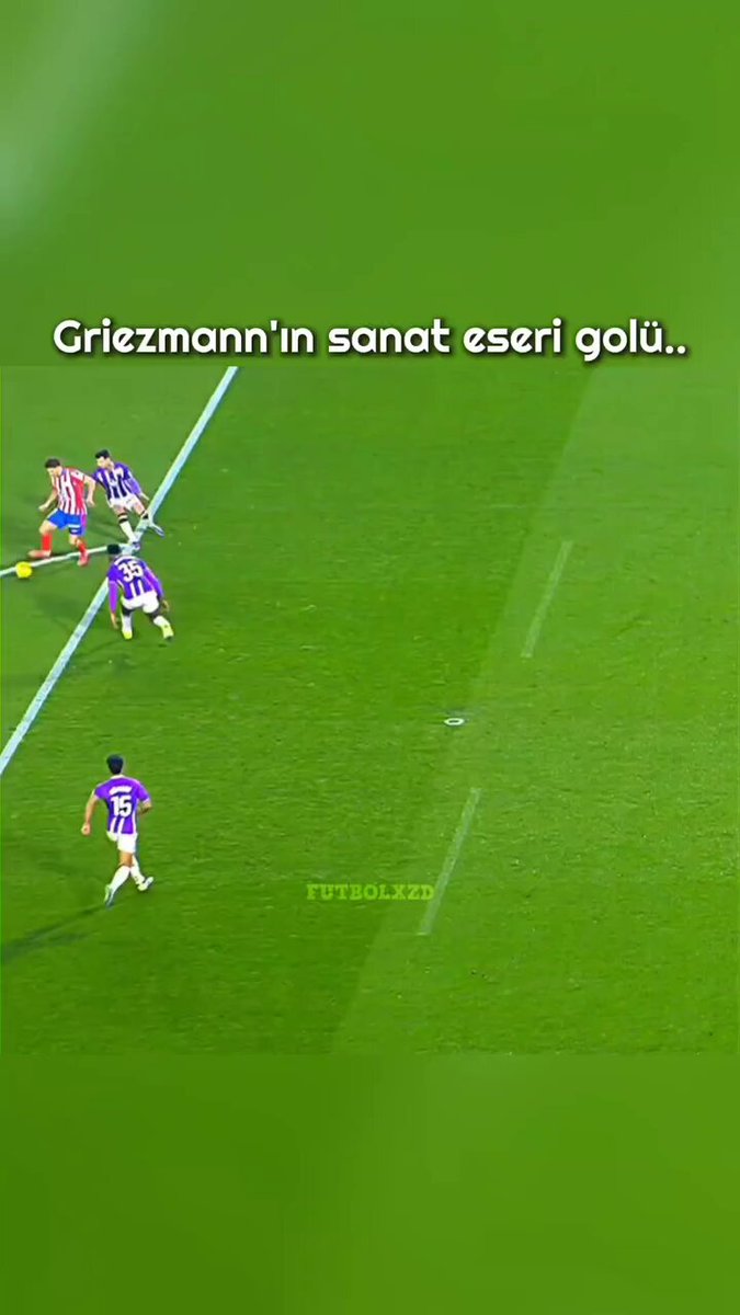 Griezmann'ın sanat eseri golü..