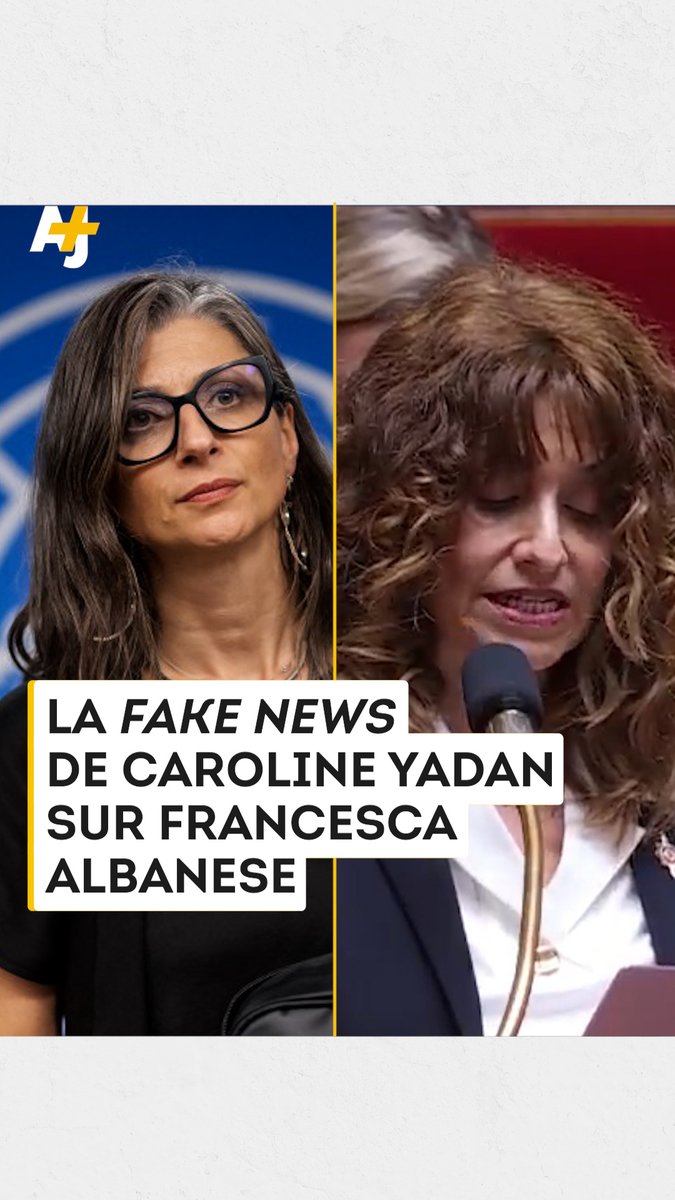 Le ministre des Affaires étrangères demande la démission de Francesca Albanese pour avoir qualifié Israël “d’ennemi commun de l’humanité”. Problème : elle n’a jamais prononcé cette phrase.