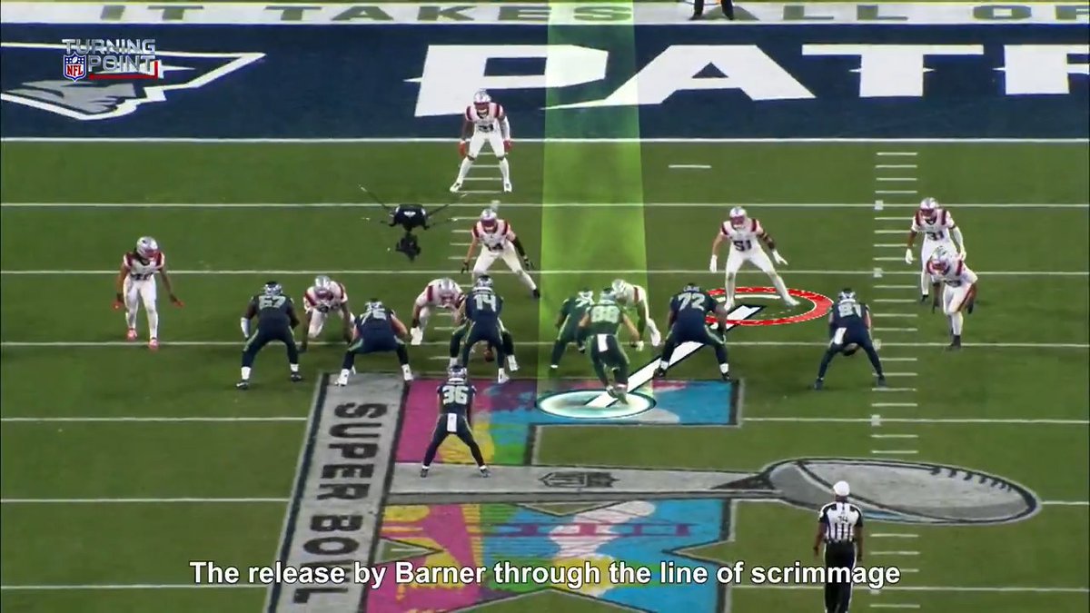 When run sets up the pass 👌 How AJ 🧟‍♂️ got so wide open to finish off the Patriots #NFLTurningPoint on ESPN+ | Louis Riddick