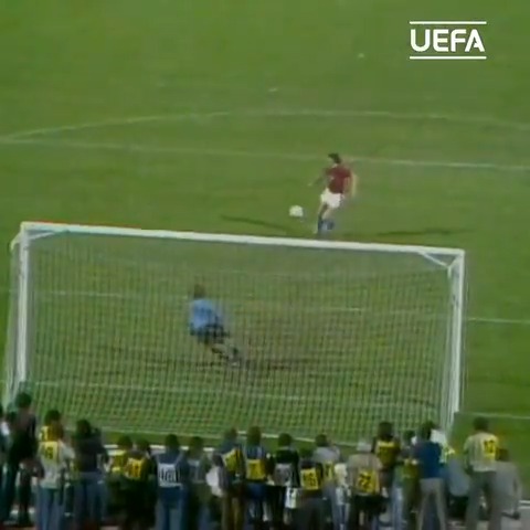 In 1976 Antonín Panenka scored this infamous penalty