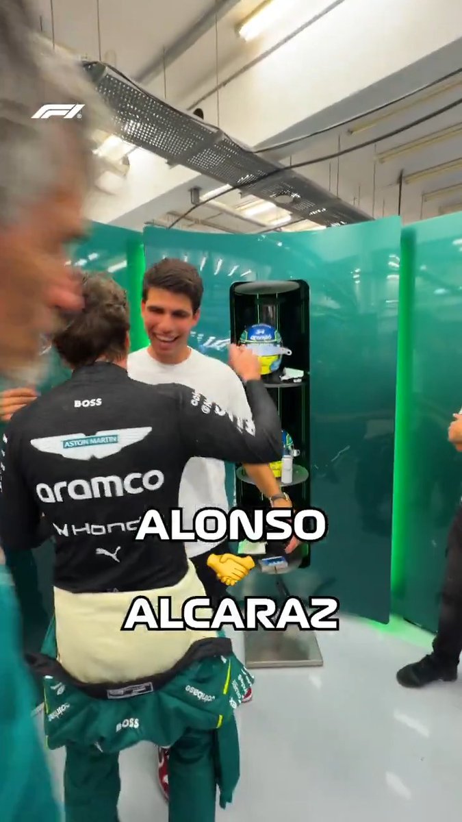 Two sensational Spanish sportsman! 🤝🇪🇸 #F1 #F1Testing