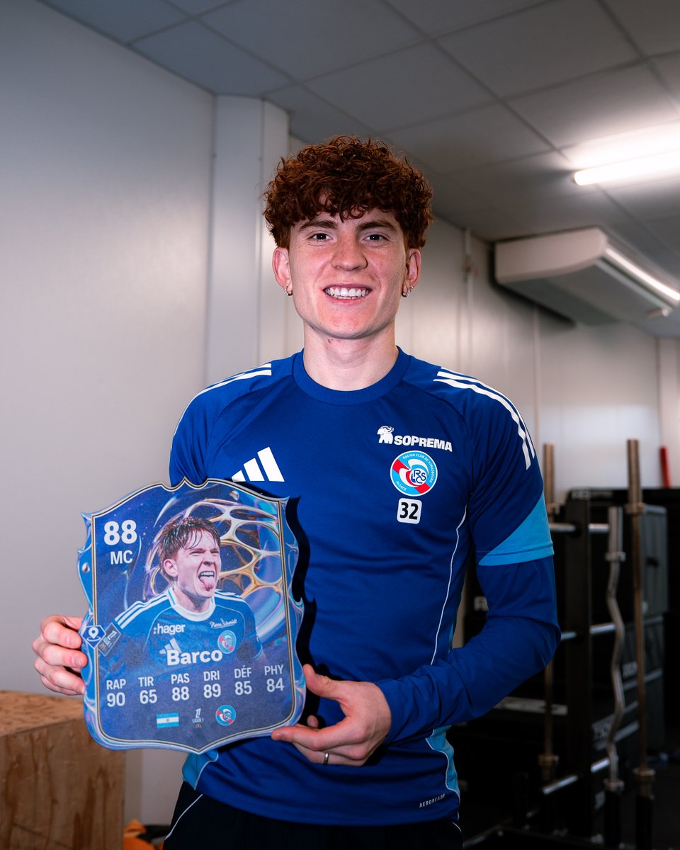 Valentín Barco a reçu sa carte 𝙁𝙪𝙩𝙪𝙧𝙚 𝙎𝙩𝙖𝙧 🔝 🤝 EA SPORTS FC France ▸ #LaForceDunePassion