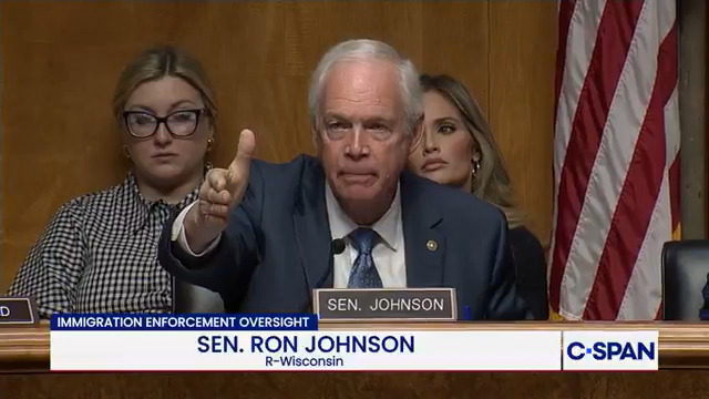 HEATED EXCHANGE! Sen. Ron Johnson: "A tragedy was going to happen, and you encouraged it, and you ought to feel damn guilty about it." AG Ellison: "Everything you said was untrue. It was a nice theatrical performance, but it was all lies."