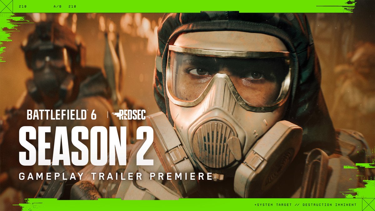 ‼️🚨 BATTLEFIELD 6 | REDSEC SEASON 2 GAMEPLAY TRAILER 🚨‼️ 🔥 Season 2 for #BF6 & RESDEC drops on February 17th! ✅ 3 New Weapons ✅ 2 New Maps ✅ 2 New Gadgets ✅ AH-6 Little Bird Helicopter returns. Are you hyped for this? 🤔
