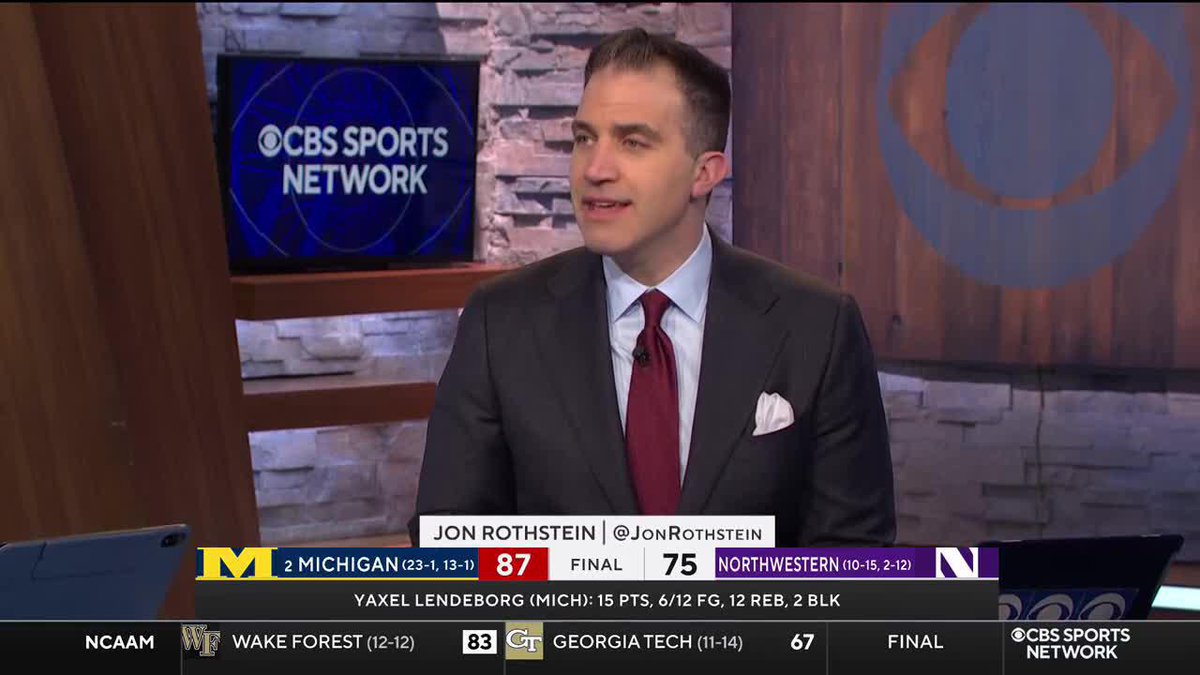 "I think if you took Michigan's four reserves and paired them with either Morez Johnson or Aday Mara, that 5-man lineup could make the NCAA Tournament..." Jon Rothstein says Michigan's bench could start on an NCAA Tournament team.