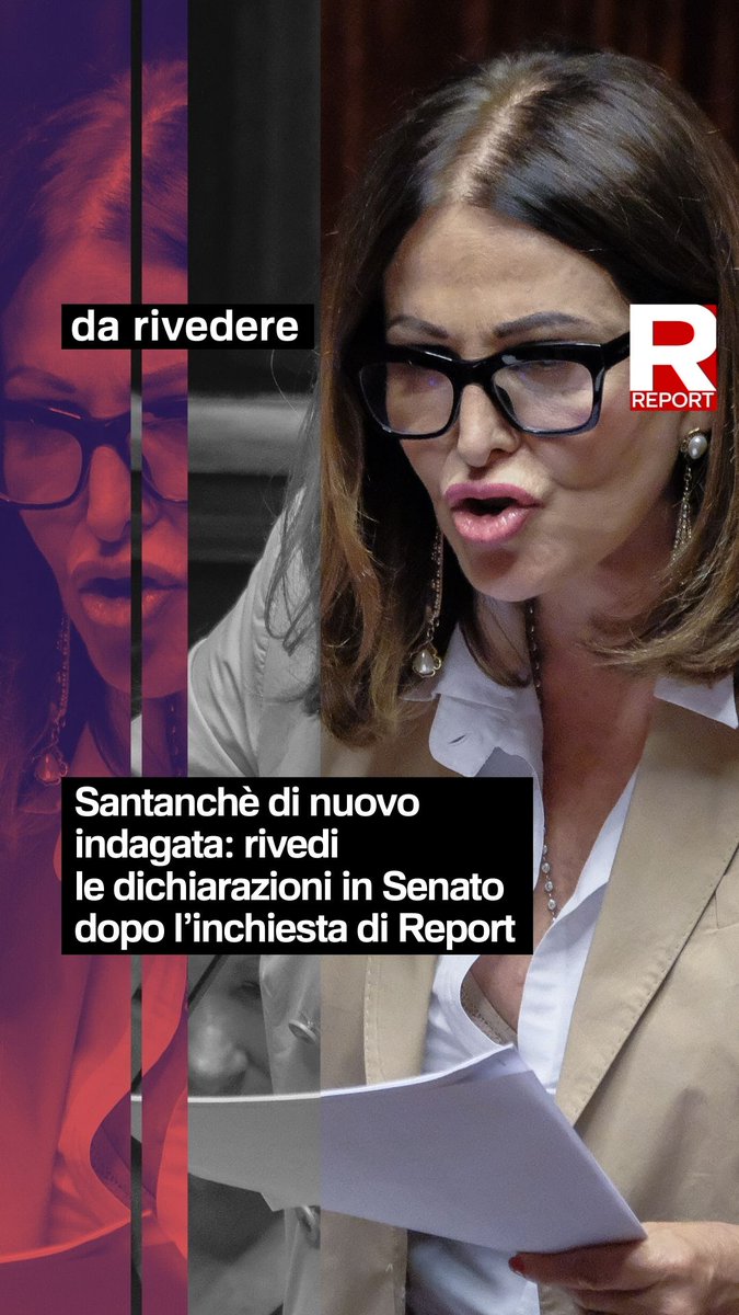 La ministra del Turismo Daniela Santanchรฉ รจ di nuovo indagata dalla procura di Milano per bancarotta. Nel 2023, dopo la prima inchiesta di Report sul caso, la ministra era stata costretta a riferire in Senato per rispondere a quanto emerso๐