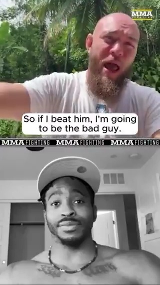 Valter Walker: "I don’t know what I’m going to do in this fight, you know? He doesn’t have a foot. I only know how to attack the foot, you know?" Zion Clark: "We’re gonna see who’s laughing at the end of the night. … Valter better be counting his days." (🎥 Guilherme Cruz)