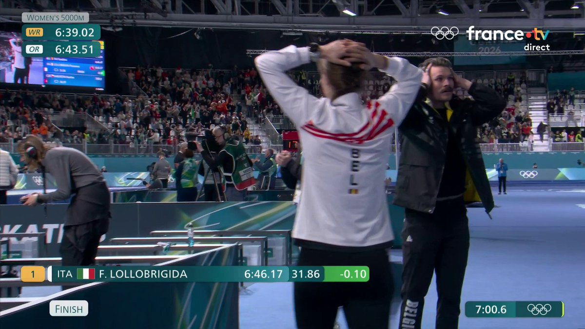 ❄️ #MilanoCortina2026 | 🥇 LE TITRE OLYMPIQUE DE FRANCESCA LOLLOBRIGIDA SUR LE 5000 M ! 🇮🇹 L'Italienne s'offre une deuxième médaille d'or aux JO 2026, après celle sur le 3000m 📺 Les JO sur France TV :