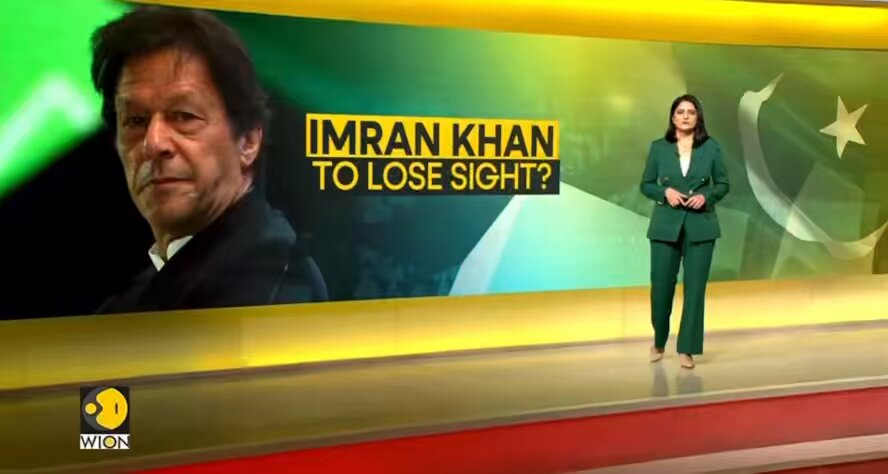 انٹرنیشنل میڈیا 🚨 عالمی میڈیاWION رپورٹ کر رہا ہے کہ عمران خان کی دائیں آنکھ میں صرف 15% بینائی رہ گئی ہے جبکہ جیل میں عمران خان کو سہی علاج بھی نہیں مل رہا ہے صرف eye drops دیتے ہیں۔ #KhanNeedsUrgentTreatment