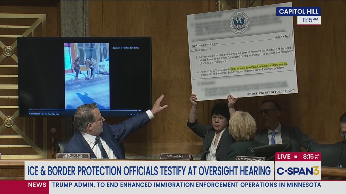 Sen. Rand Paul &amp; Sen. Gary Peters break down video of Alex Pretti shooting video: