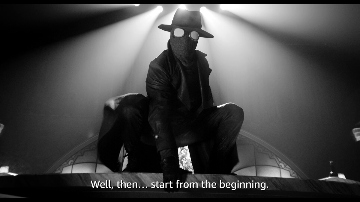 With no power comes no responsibility. "Spider-Noir" - a live-action series starring Nicolas Cage - arrives in authentic Black & White and True-Hue full color May 27 on Prime.