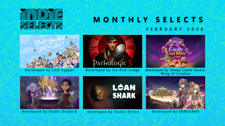It's February, so we're sending our love to these indie games 💚 Check out this month's Indie Selects: