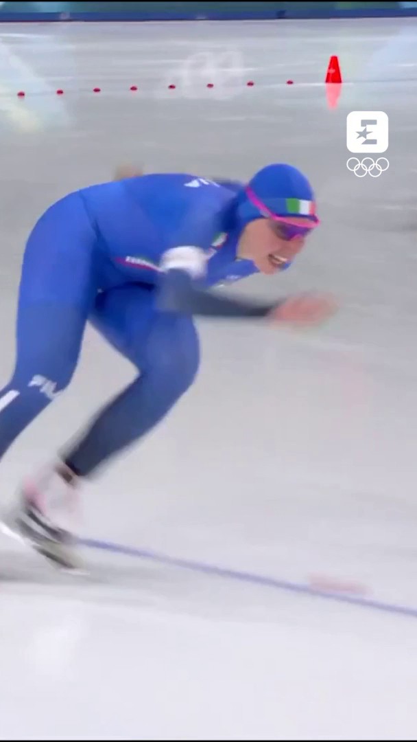 🇮🇹 Poussée par tout un peuple, revivez le dernier tour de Francesca Lollobrigida, avec les commentaires italiens ! Suivez les Jeux Olympiques en intégralité sur Eurosport et HBO Max FR