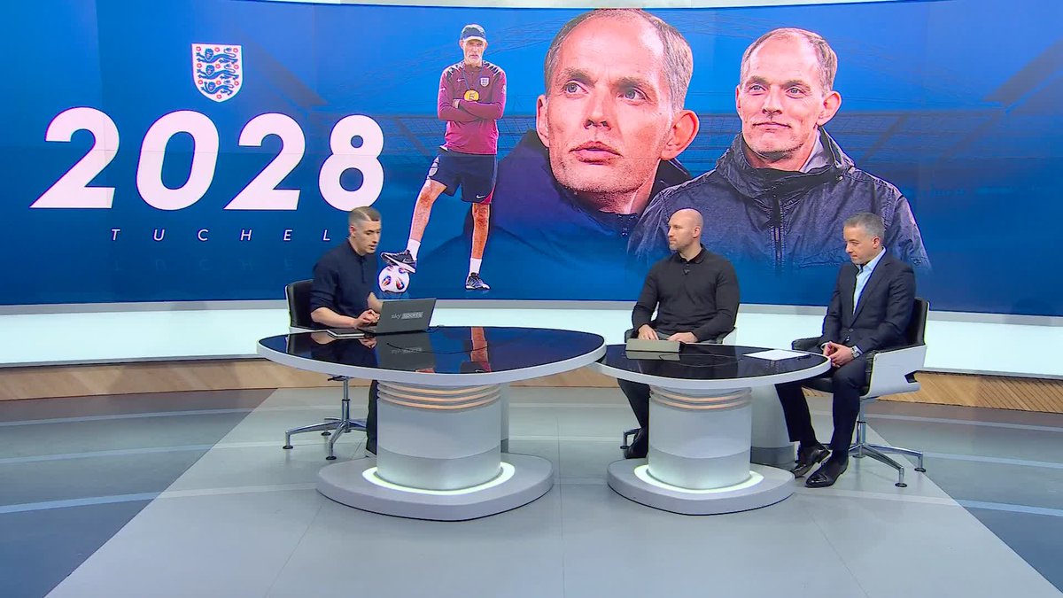 ''It's surprising because he could have his pick of some the biggest jobs in club football this summer'' Kaveh Solhekol on Thomas Tuchel signing a new contract extension as England head coach ⚪️