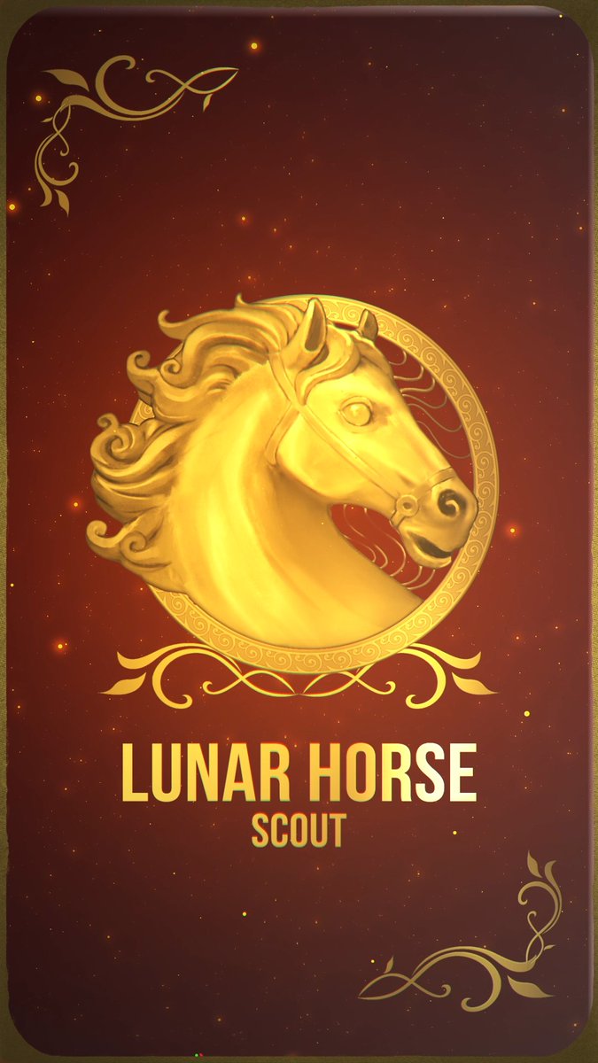 The Lunar Horse Scout has arrived in the Skin Store. 🌙🐎 Saddle up, stand out, and ride in style.