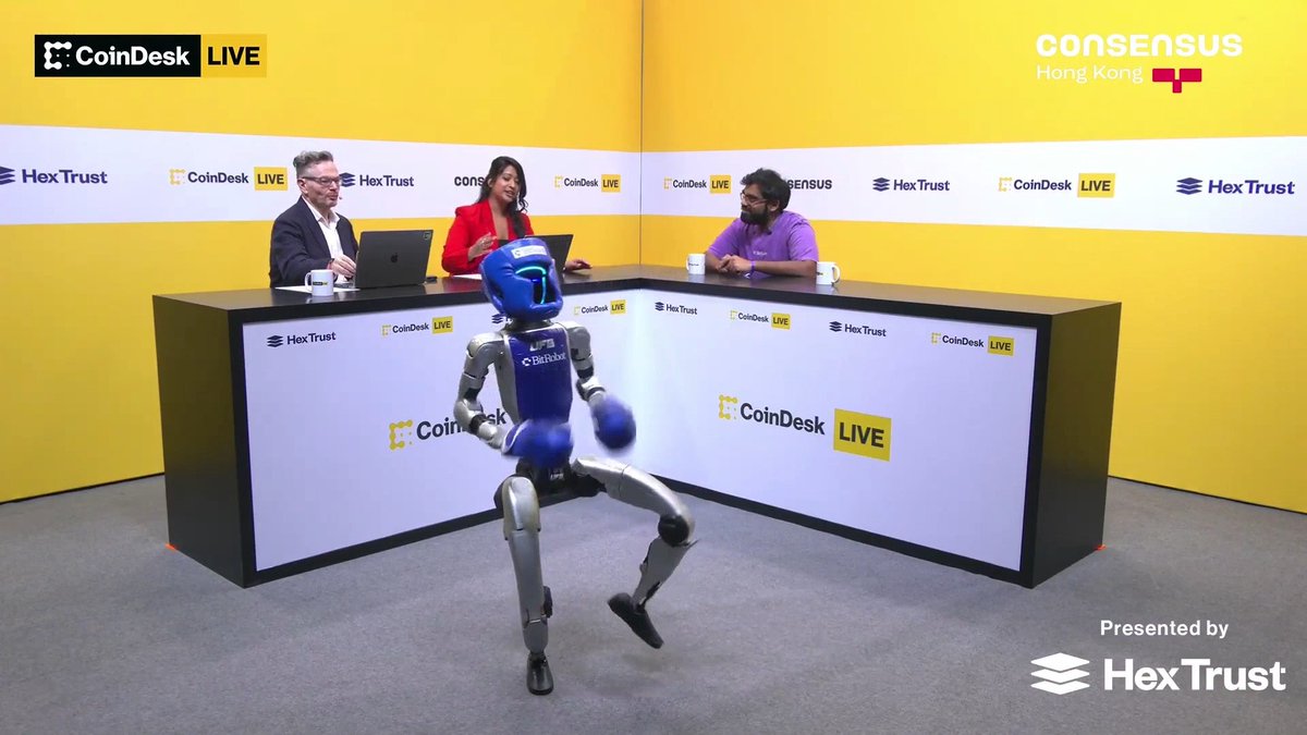 Breaking news can wait. The robot is dancing.