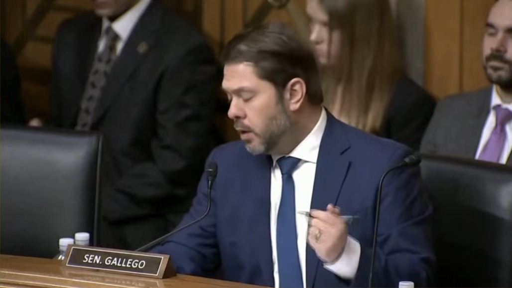 Sen. Gallego: So somebody who probably has never handled a weapon, after 42 days, is going to be inserted into a high-stress environment? ICE Chief Lyons: Yes Sen. Gallego: Explains a lot.