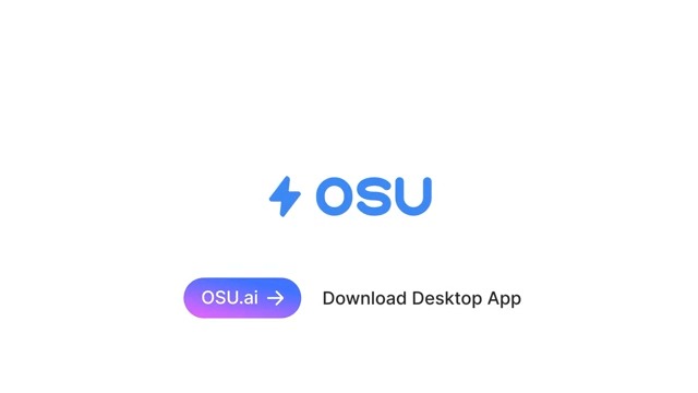 INTRODUCING OSU AI 👀 Our team has been hard at work on a desktop app for Minecraft Java to help you generate any structure in seconds! Download it at and let us know what you think.