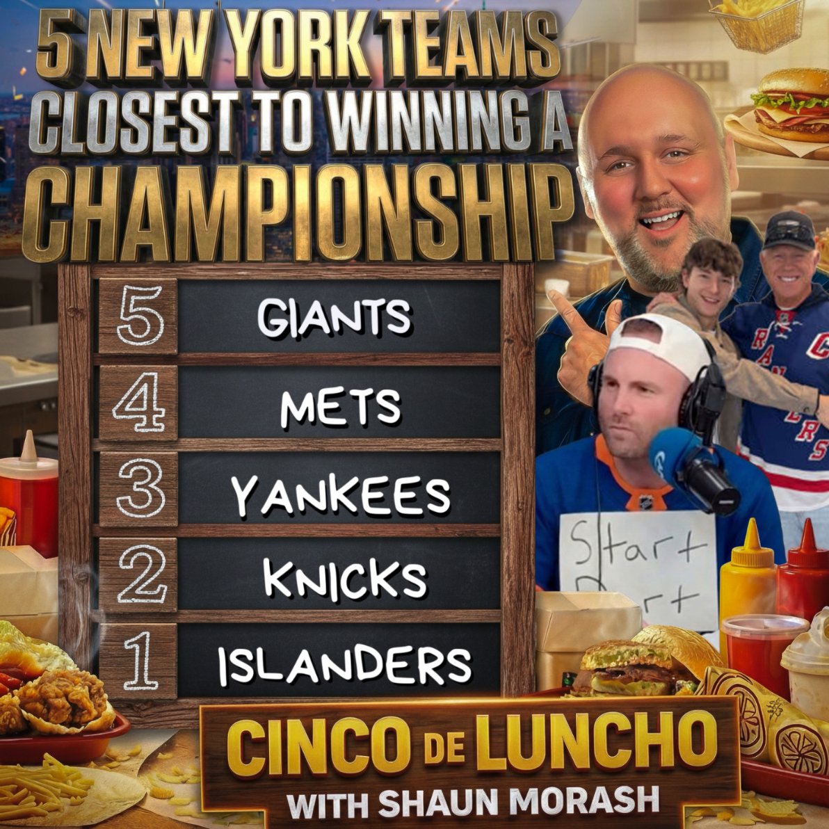Morash ranks the New York teams closest to winning a championship 🏆 Shaun Morash