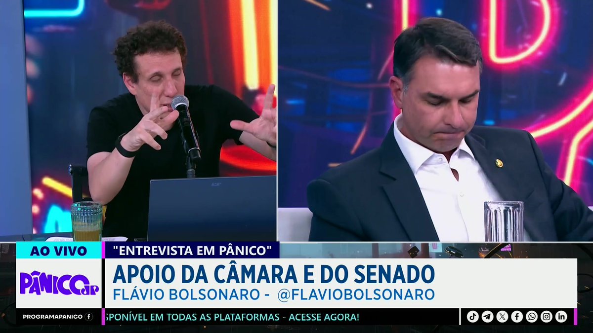 FLÁVIO FALA TUDO SOBRE GOVERNO BOLSONARO, STF E ELEIÇÕES 2026; ASSISTA ANTES QUE RETIREM O VÍDEO! Assista ao Pânico na íntegra: