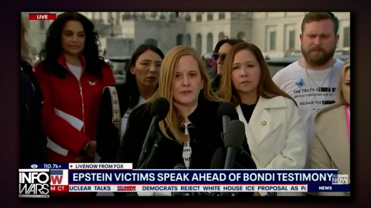 BREAKING VIDEO: "We Keep Hearing Our Press Secretary & Our DOJ Saying They're 'Moving On From This.' I Wish That We Could!" Says Epstein Abuse Survivor PLUS, Congresswoman Nancy Mace Claims We Will Be “SHOCKED” By Some Of The Names She’s Seen In The Epstein Files!