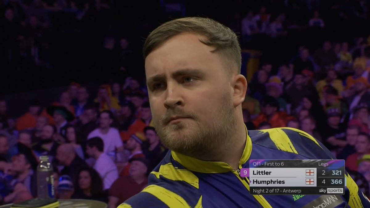 LITTLER FIGHTING BACK! Luke Littler is back within one at 4-3, having trailed 4-1. He's starting to motor now! 📺 #PLDarts | QF1