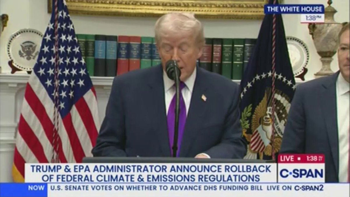 Trump: Fossil fuels have saved millions of lives. You see it with blackouts all over, where they don't use it, where they went to intermittent wind. People are dying because there was no air-conditioning, or there was no heating, lots of other bad things happen.