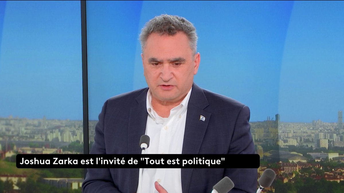 🔴 🗣️ France-Israël : "Il y a une volonté des deux côtés de réchauffer les relations et de les remettre sur le bon chemin. [...] Il y a une crise de confiance qu'on essaye de régler", indique Joshua Zarka, ambassadeur d'Israël en France #ToutEstPolitique #Canal16