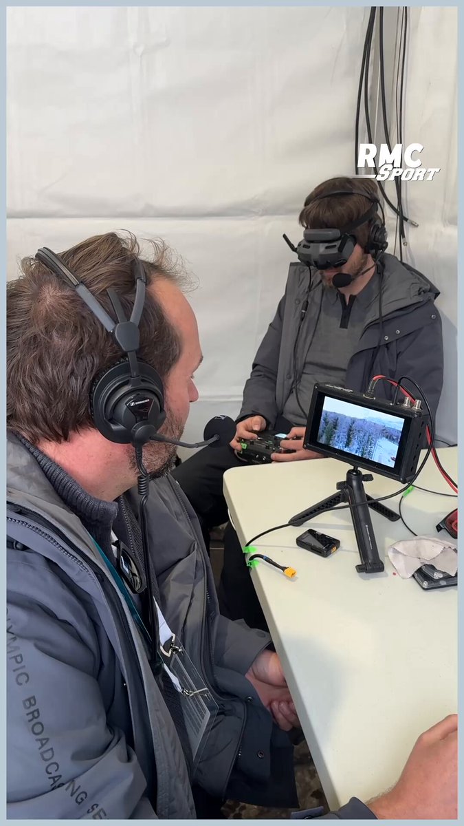 🤖 RMC Sport en immerson avec Ralph Hogenbrik, pilote de drônes sur les Jeux Olympiques.