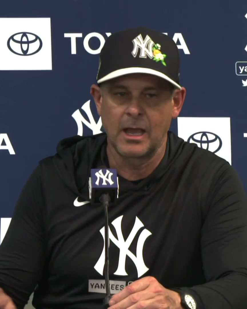 Aaron Boone announces that Cam Schlittler is dealing with mid-back inflammation. Boone says that Schlittler will continue to throw but will likely stay off a mound for at least the next few days: "Just something we're just trying to stay ahead of."