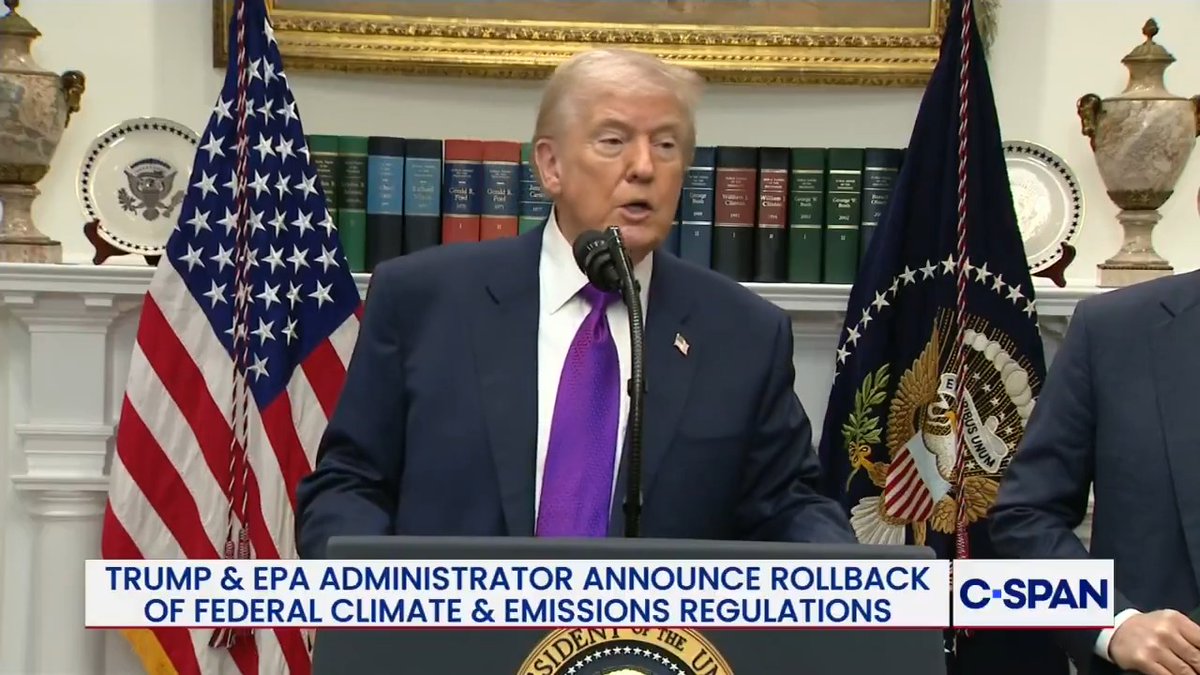 .Weijia Jiang: "What do you tell Americans who are concerned that the $1.3 trillion in savings does come at a cost to public health and the environment based on science?" Trump: "I tell them don't worry about it because it has nothing to do with public health. This was all a scam."