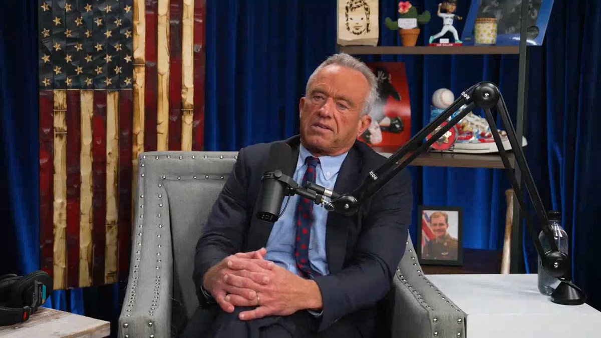 RFK Jr: I'm not scared of a germ. I used to snort cocaine off of toilet seats.