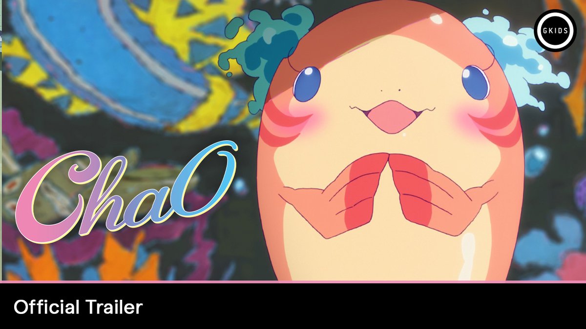 She's mermaid royalty. He's just a guy. Their marriage is making waves. 🌊 ChaO from Yasuhiro Aoki and STUDIO4°C splashes into North American theatres starting April 10. 🐟