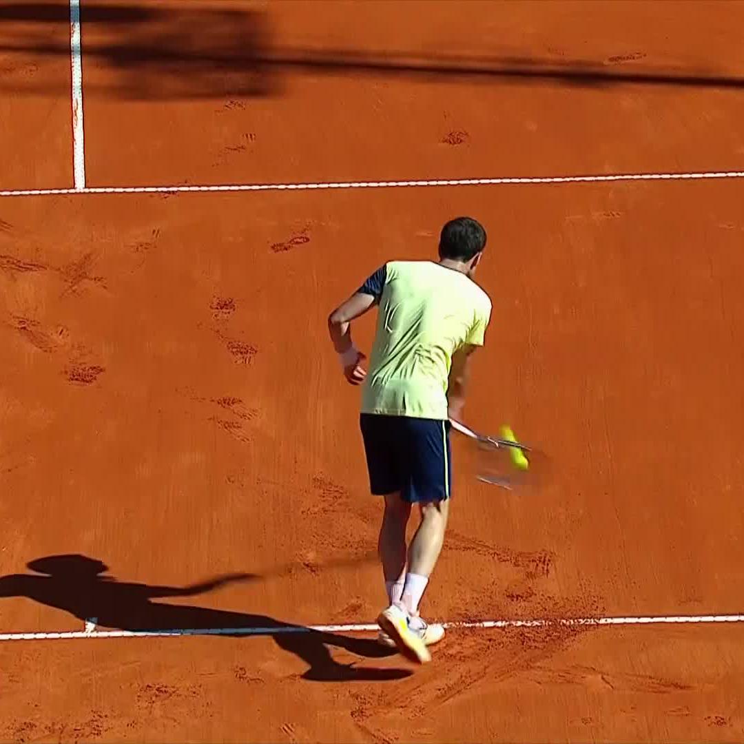 Underarm serve on this point?! 😮 #ArgOpen2026